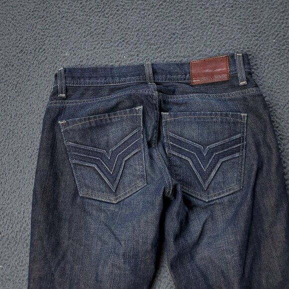 DKNY Williamsburg Skinny Denim Jeans Cotton Blue Mens Size 30 x28 - Picture 4 of 10